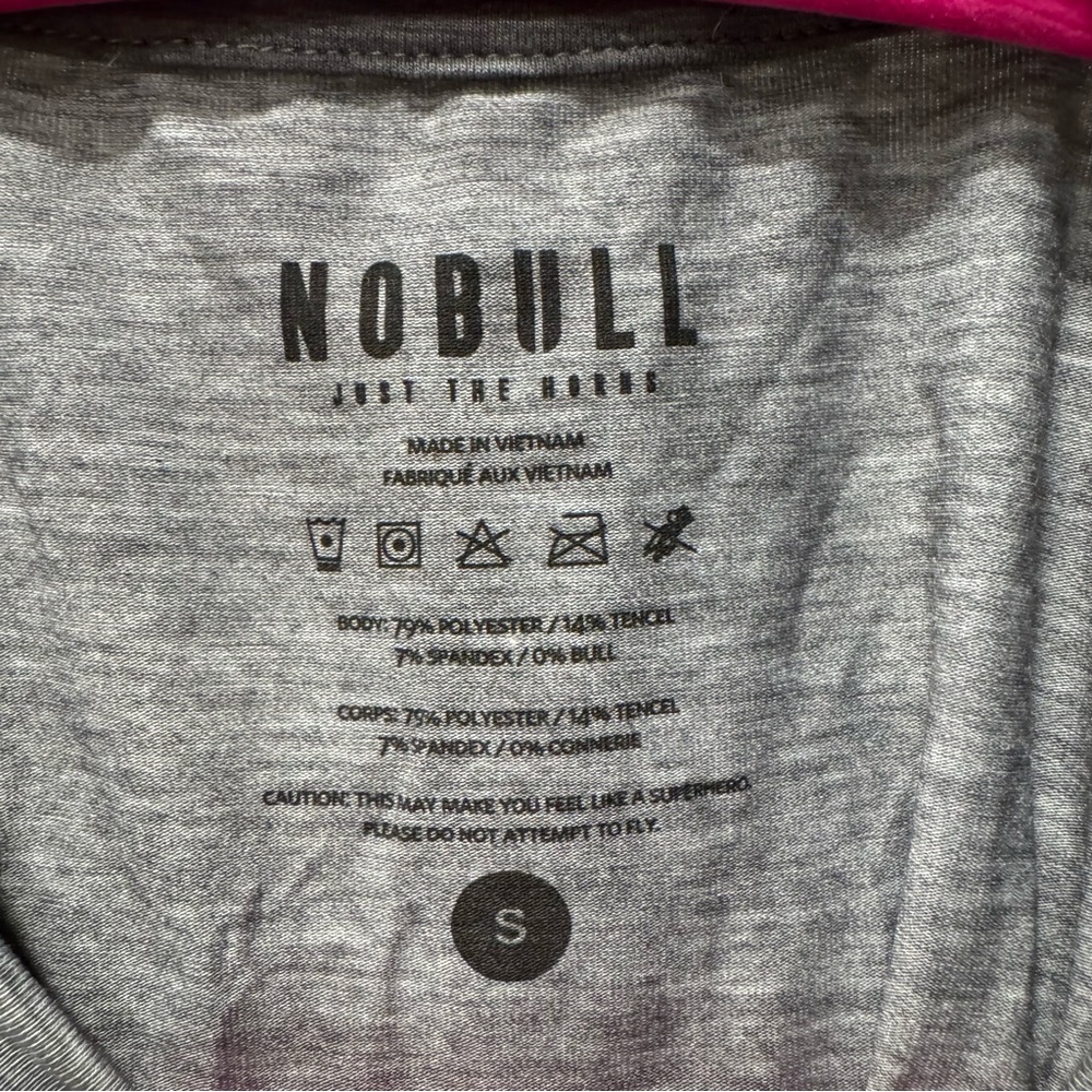 NOBULL Gray Camo Women’s Muscle Tank ~ Size S - Picture 2 of 7